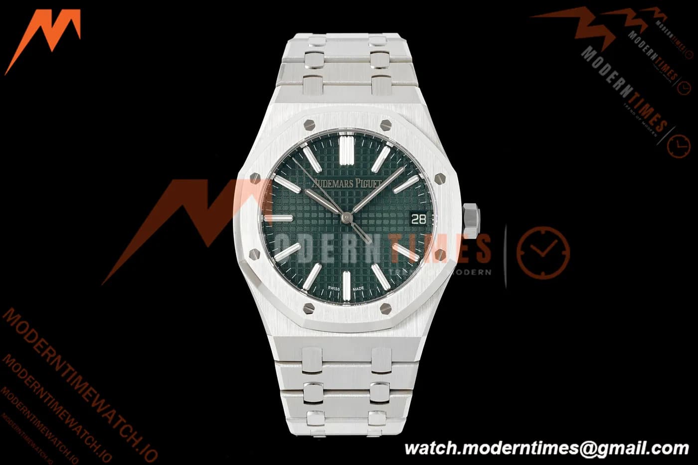Audemars Piguet - Royal Oak 41mm 15510ST SS/SS Grn/Stk DDF DD4302 Mod