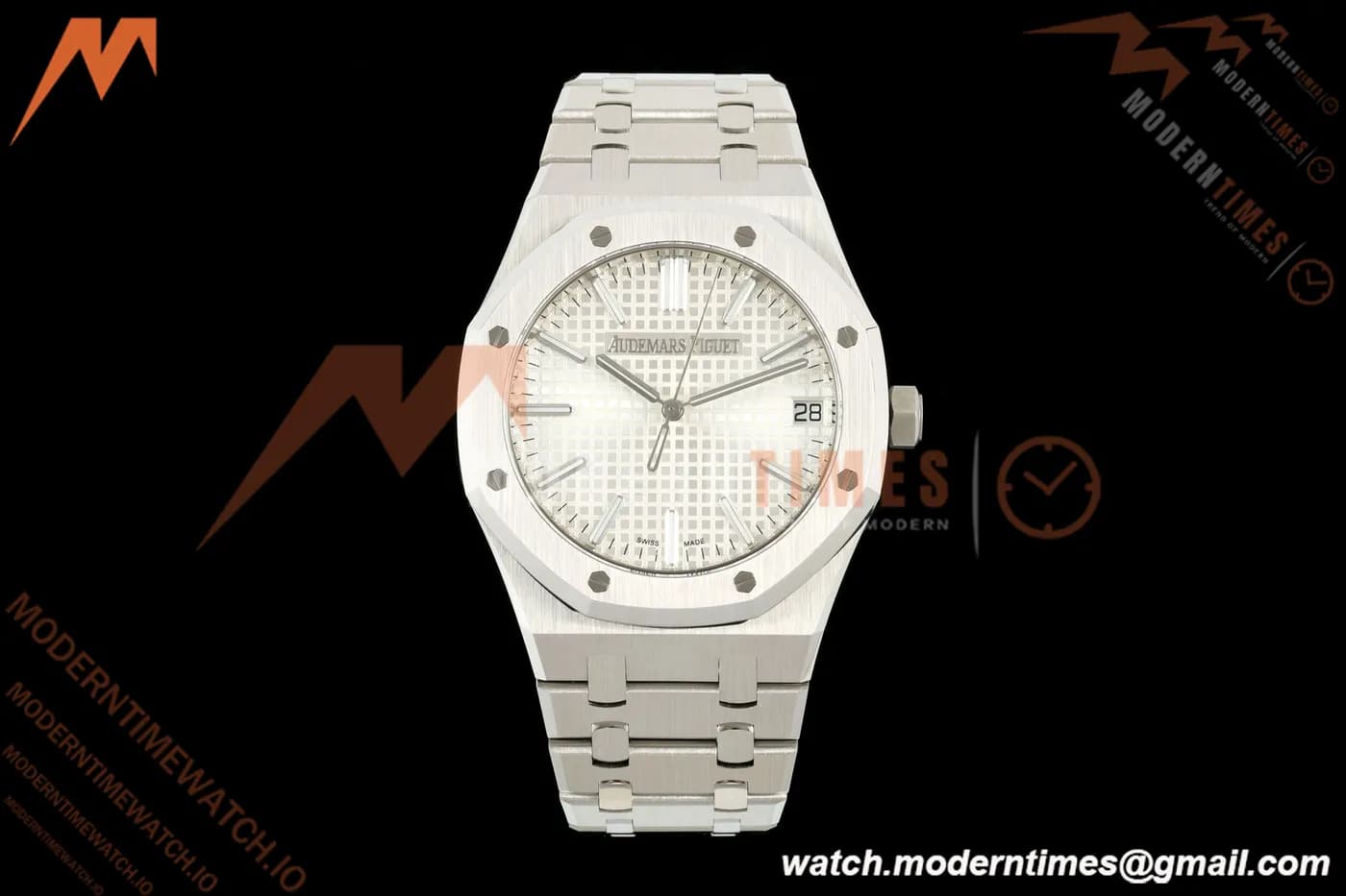 Audemars Piguet - Royal Oak 15510ST 41mm SS/SS Wht/Stk DDF DD4302