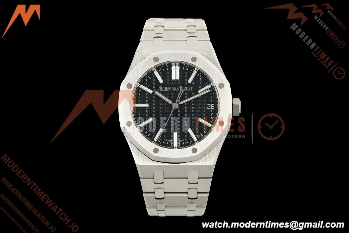 Audemars Piguet - Royal Oak 15510ST 41mm SS/SS Blk/Stk DDF DD4302