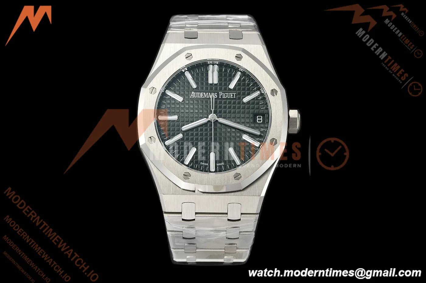 Audemars Piguet - Royal Oak 15510ST 41mm SS/SS Grn/Stk VSF DD4302 Free Sprung