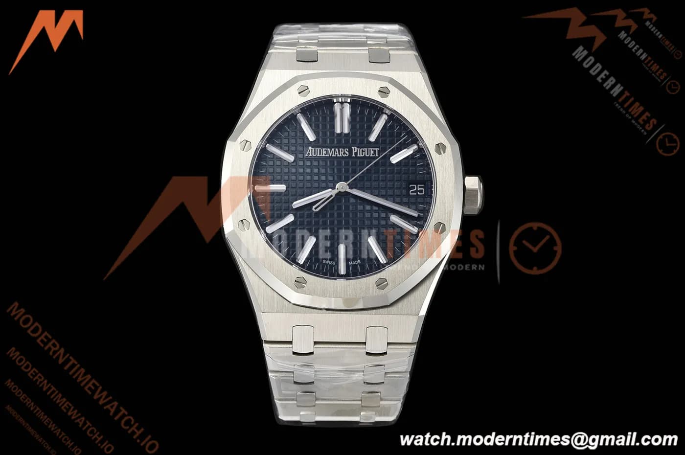 Audemars Piguet - Royal Oak 15510ST 41mm SS/SS Blu/Stk VSF DD4302 Free Sprung