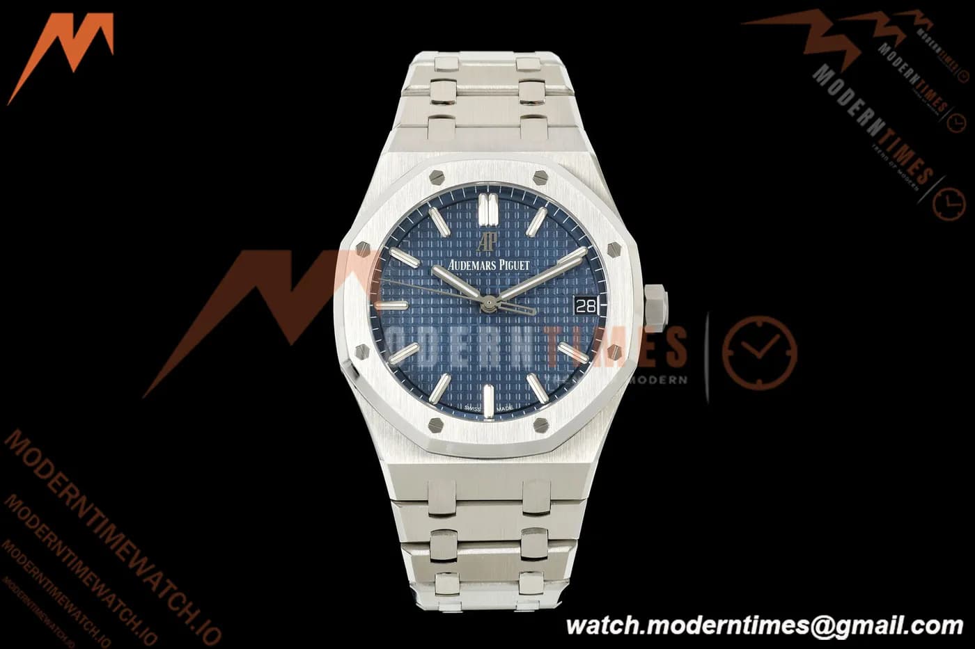 Audemars Piguet - Royal Oak 15500ST SS/SS Blue ZF V4 SA4302 Free Sprung