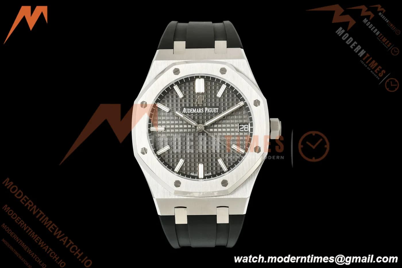 Audemars Piguet - Royal Oak 15500ST 41mm SS/RU Grey OCTAF SA4302 Free Sprung