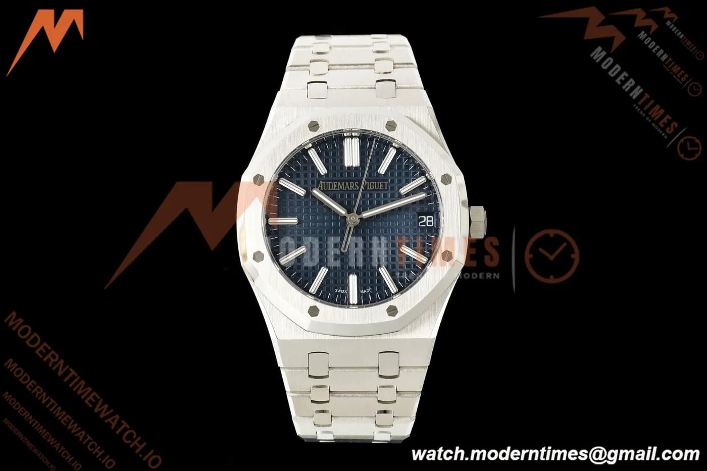 Audemars Piguet - Royal Oak 15510ST 41mm SS/SS Blue OCTAF SA4302 Free Sprung