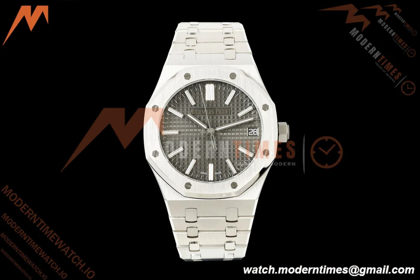Audemars Piguet - Royal Oak 15510ST 41mm SS/SS Grey OCTAF SA4302 Free Sprung