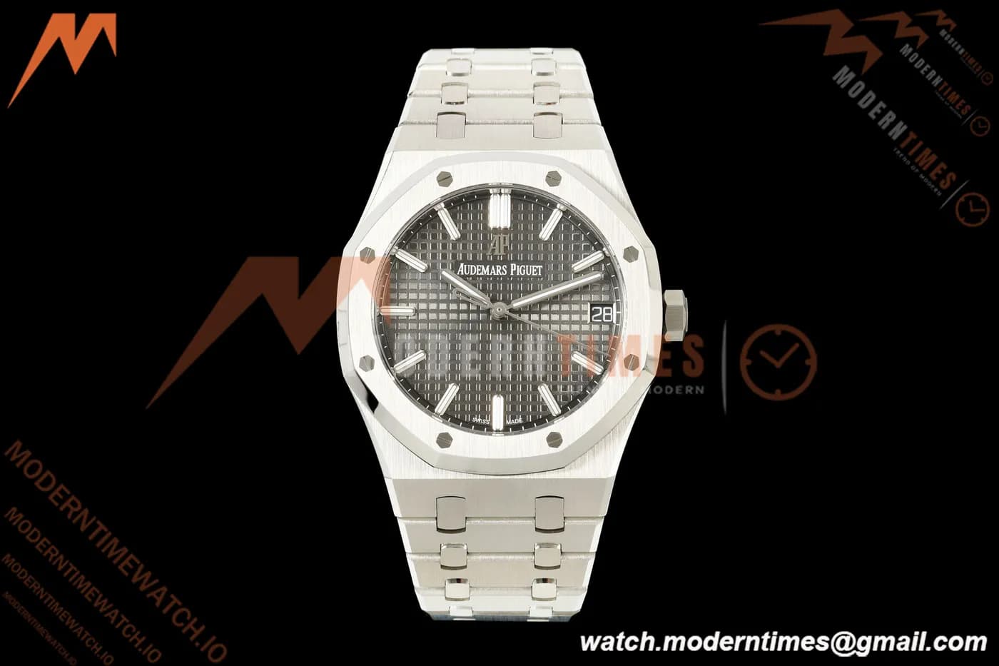 Audemars Piguet - Royal Oak 15500ST 41mm SS/SS Grey OCTAF SA4302 Free Sprung