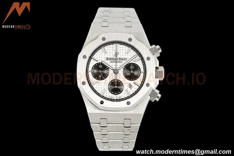 Audemars Piguet - Royal Oak Chronograph 26331ST SS/SS White/Stk IPF 7750 MOD