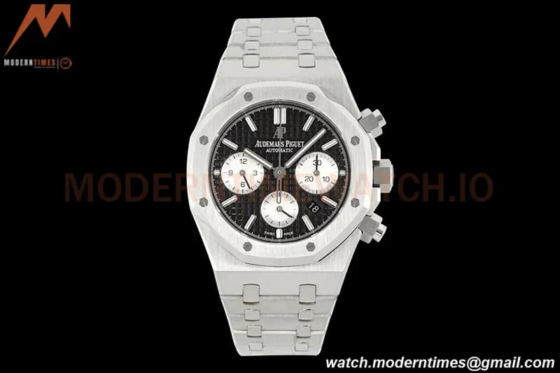 Audemars Piguet - Royal Oak Chronograph 26331ST SS/SS Black/Stk IPF 7750 MOD