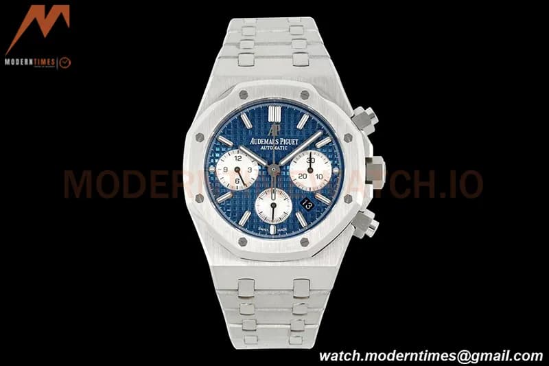 Audemars Piguet - Royal Oak Chronograph 26331ST SS/SS Blue/Stk IPF 7750 MOD