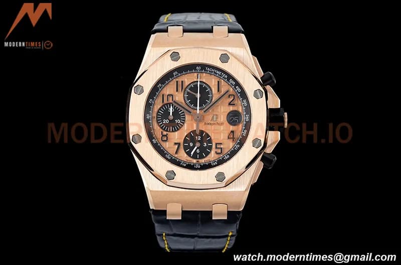 Audemars Piguet - AP ROO Chronograph RG/LE Gold/Num SF A3126 Mod