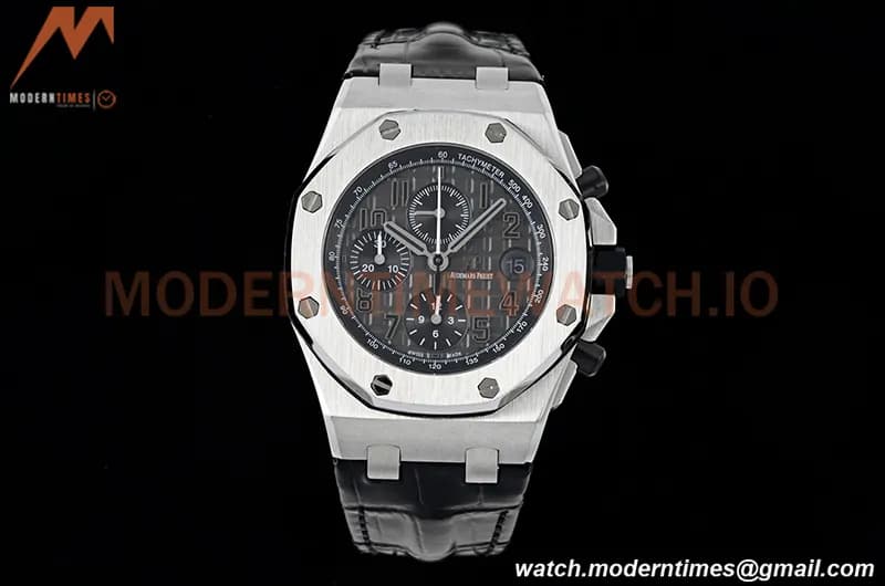 Audemars Piguet - AP ROO Chronograph SS/LE Grey/Num SF A3126 Mod