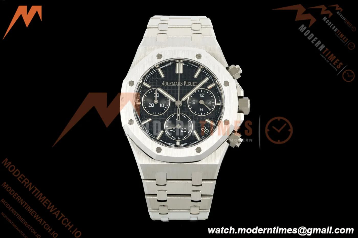 Audemars Piguet - Royal Oak 26240ST 41mm SS/SS Black SWF Dial DDF DD4401