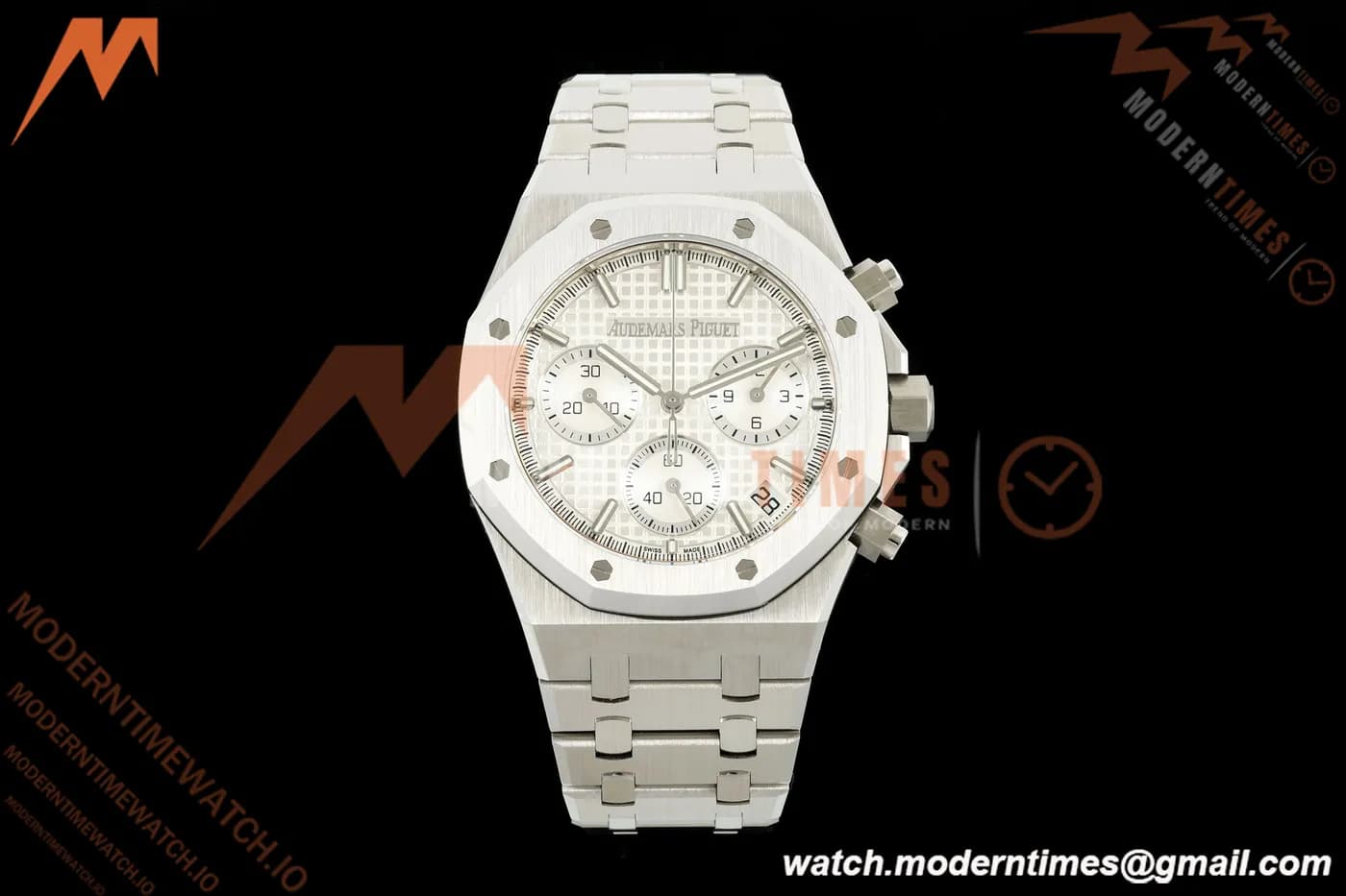 Audemars Piguet - Royal Oak 26240ST 41mm SS/SS White SWF Dial DDF DD4401