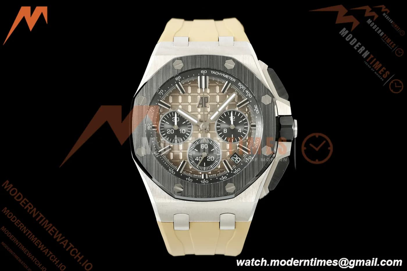 Audemars Piguet - Royal Oak Offshore Chronograph 43mm 26420SO SS/CER/RU Brn/Blk APPF Cal. 4401 Mod