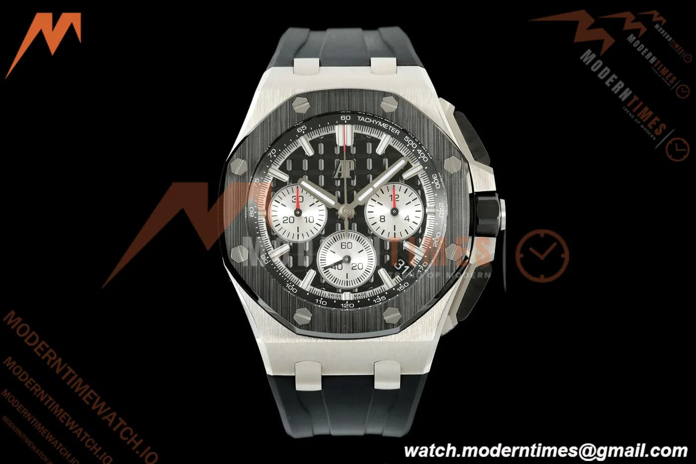 Audemars Piguet - Royal Oak Offshore Chronograph 43mm 26420SO SS/CER/RU Blk/Silv APPF Cal. 4401 Mod
