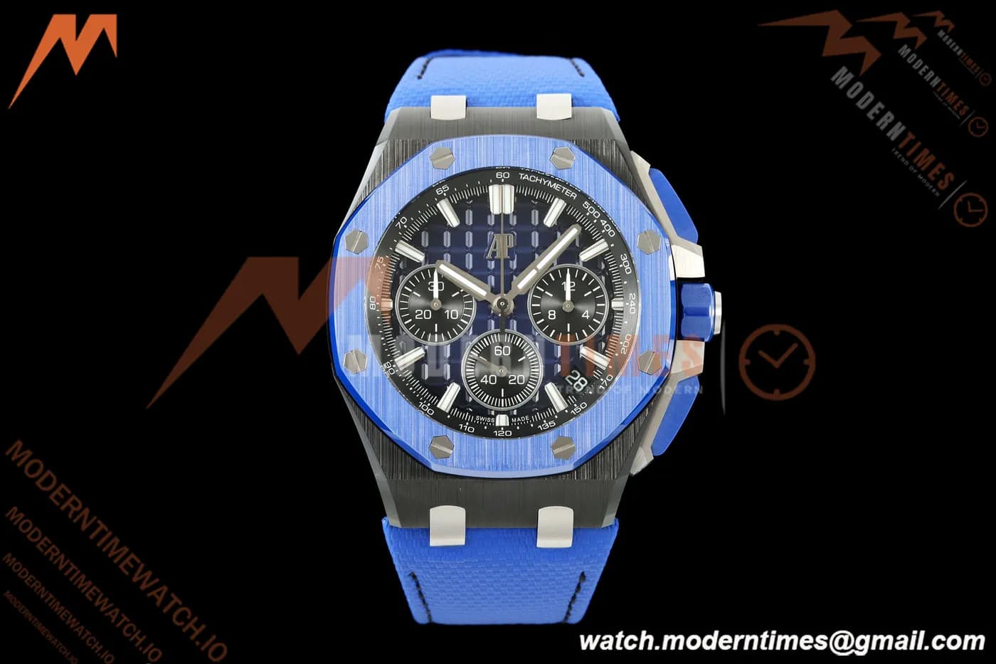 Audemars Piguet - Royal Oak Offshore Chronograph 43mm 26420CE CER/NY Blue Dial APPF Cal. 4401 Mod