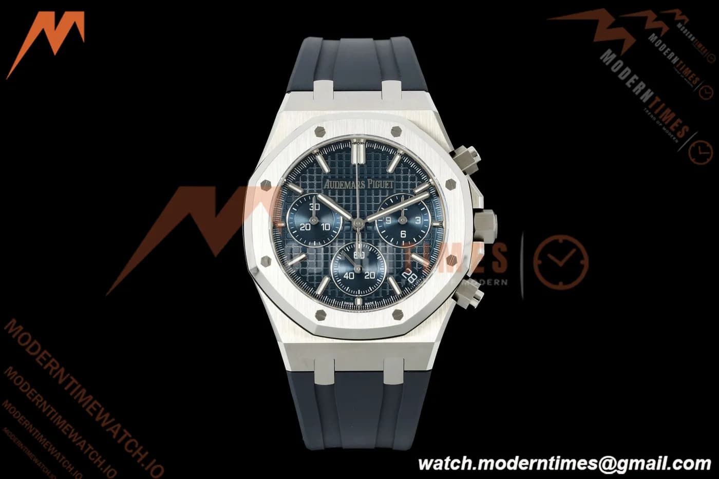 Audemars Piguet - Royal Oak 26240ST 50th Anniversary 41mm SS/RU Blue SWF Dial DDF DD4401