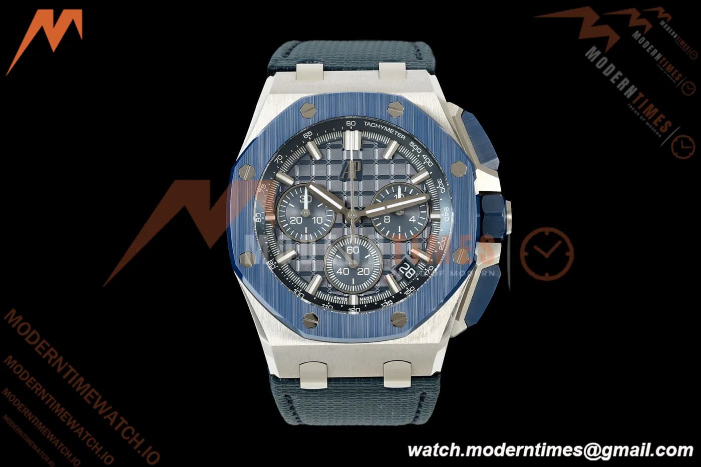 Audemars Piguet - Royal Oak Offshore 26420SO 43mm SS/CER/CS Blue Dial DDF DD4401