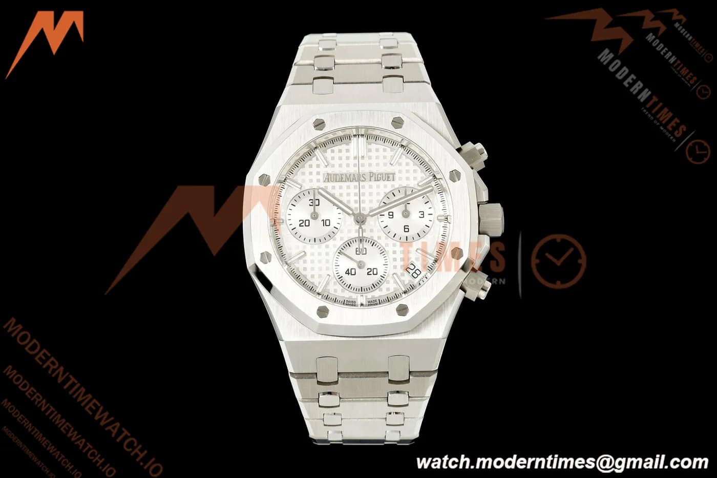 Audemars Piguet - Royal Oak 26240ST 41mm SS/SS White Dial OCTAF JH4401 Free Sprung