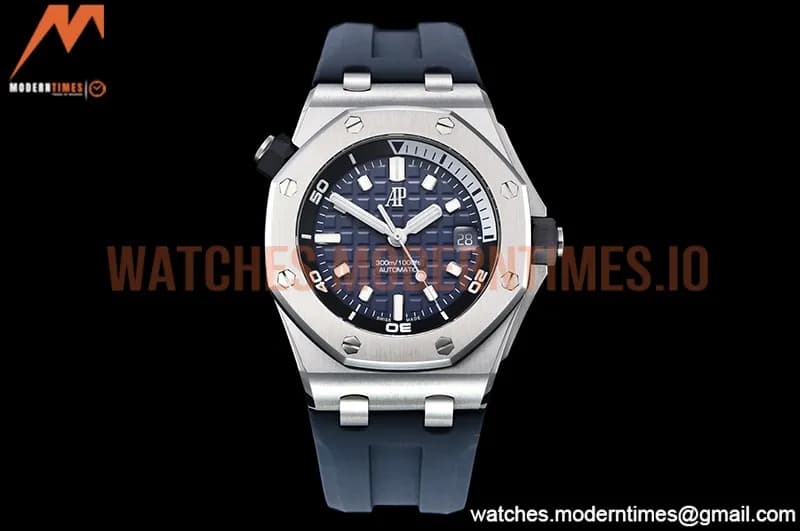 Audemars Piguet - Royal Oak Offshore Diver 15720 SS/RU Blue ZF A4308