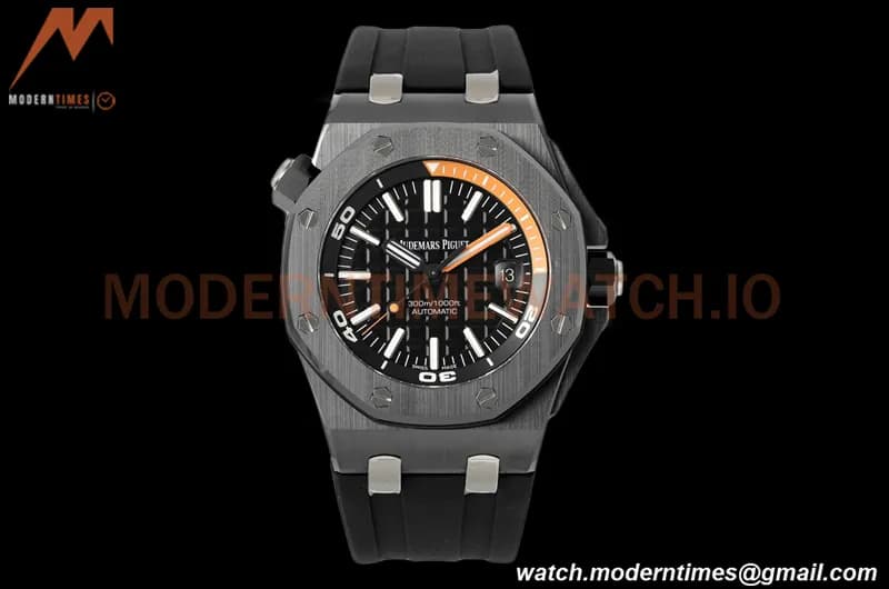 Audemars Piguet - Royal Oak Diver 15707CE Black CER/RU Black ZF A3120