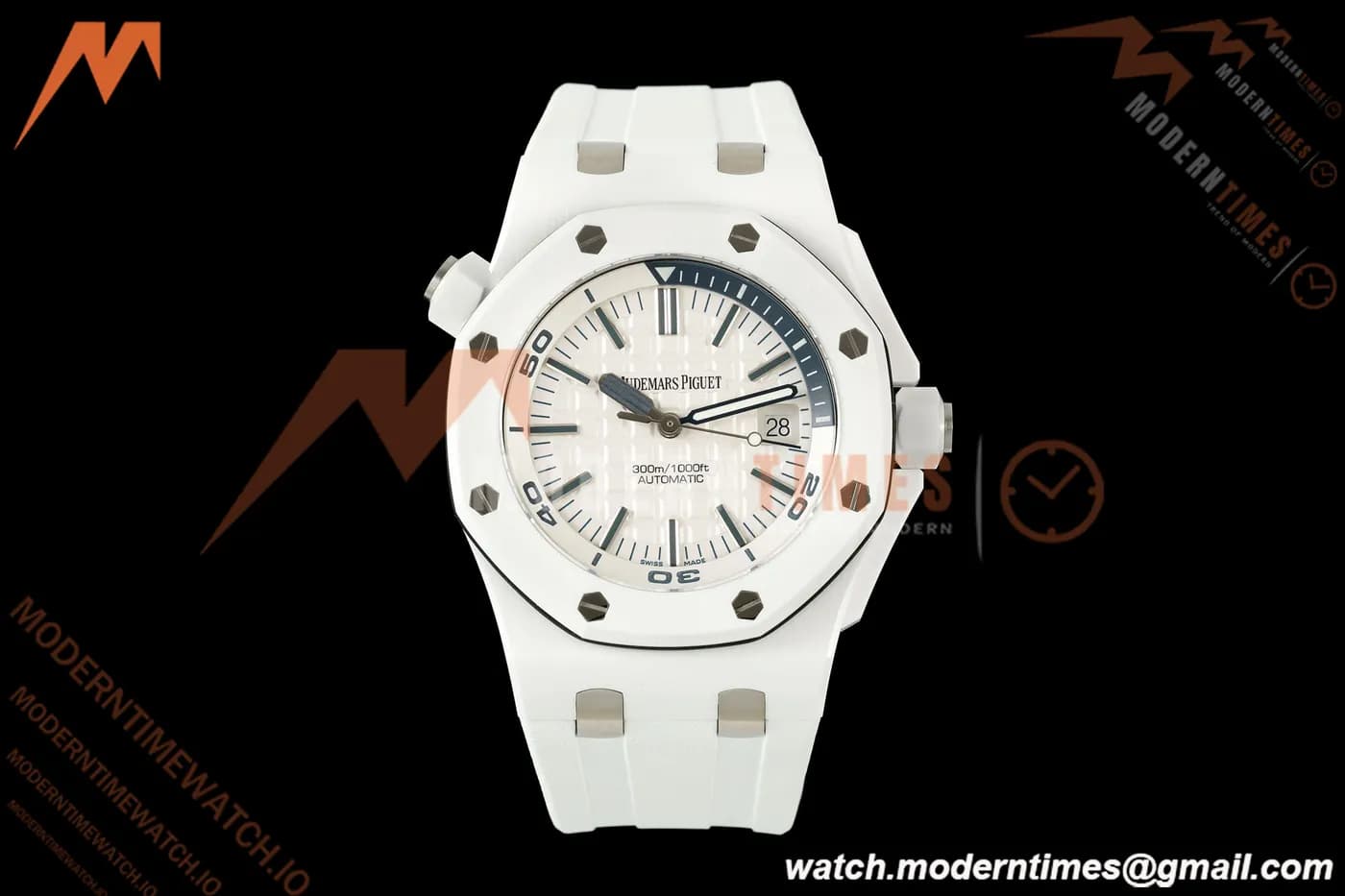 Audemars Piguet - Royal Oak Diver 42mm 15707CB White CER/RU White JF A3120