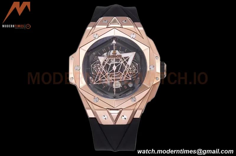 Hublot - Big Bang Sang Bleu II RG/RU Black Ske BBF HUB1240