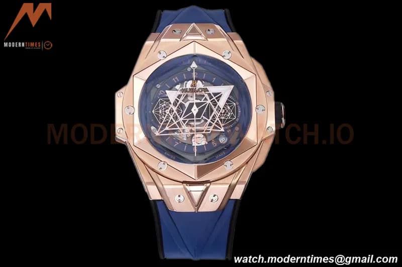 Hublot - Big Bang Sang Bleu II RG/RU Blue Ske BBF HUB1240