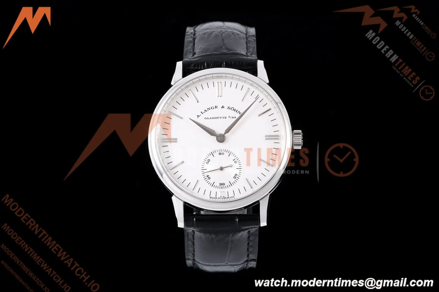 A. Lange & Söhne - Saxonia Thin Automatic 38.5mm SS/LE White F8F A2824