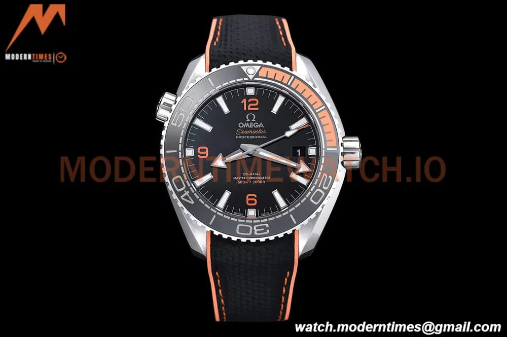Omega - Seamaster Planet Ocean 600m 43.5mm SS/RU Black/Org VSF A8900