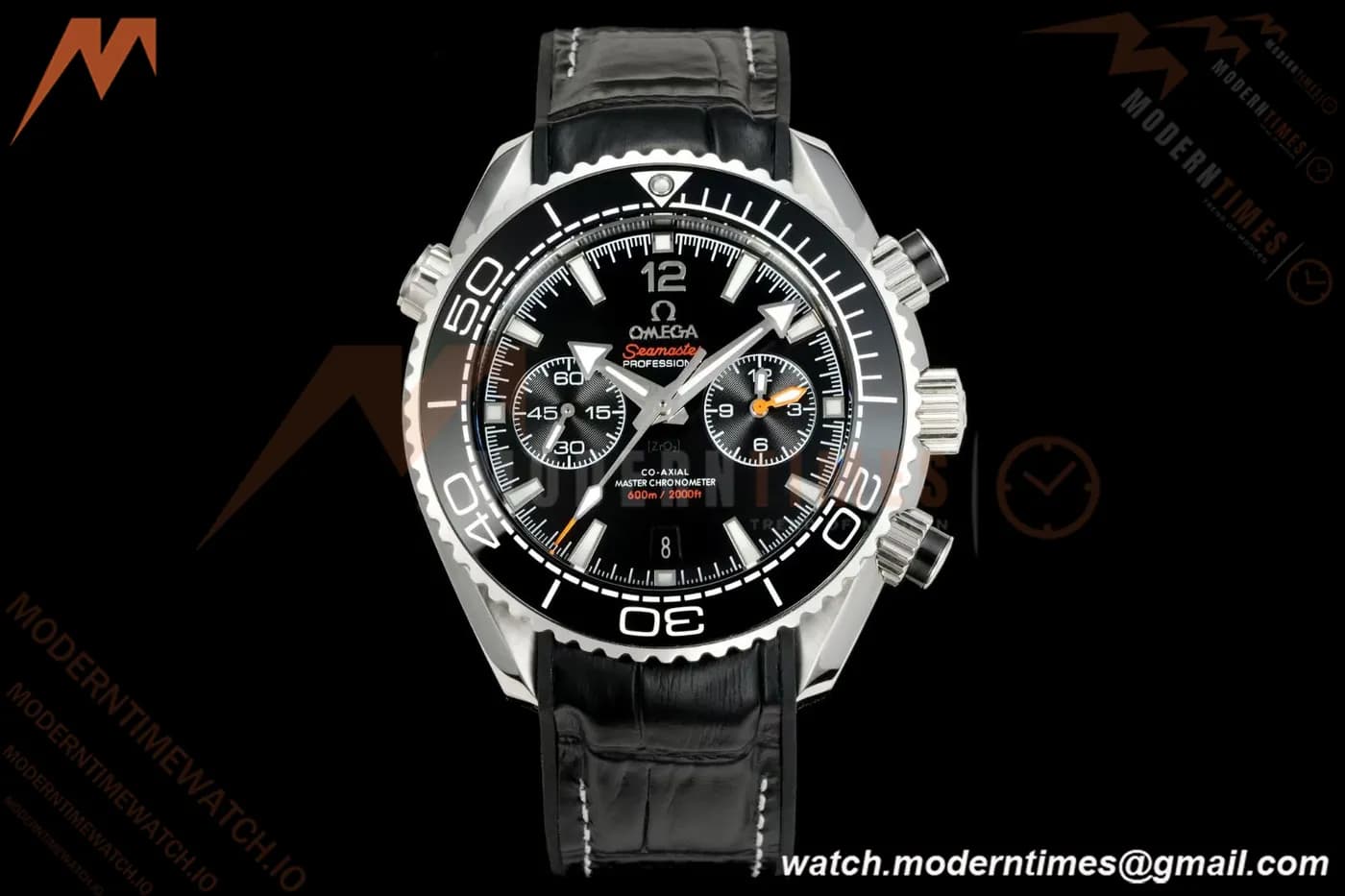 Omega - Seamaster Planet Ocean 600m Chrono 45.5mm SS/SS CER/BLK TVSF A9900