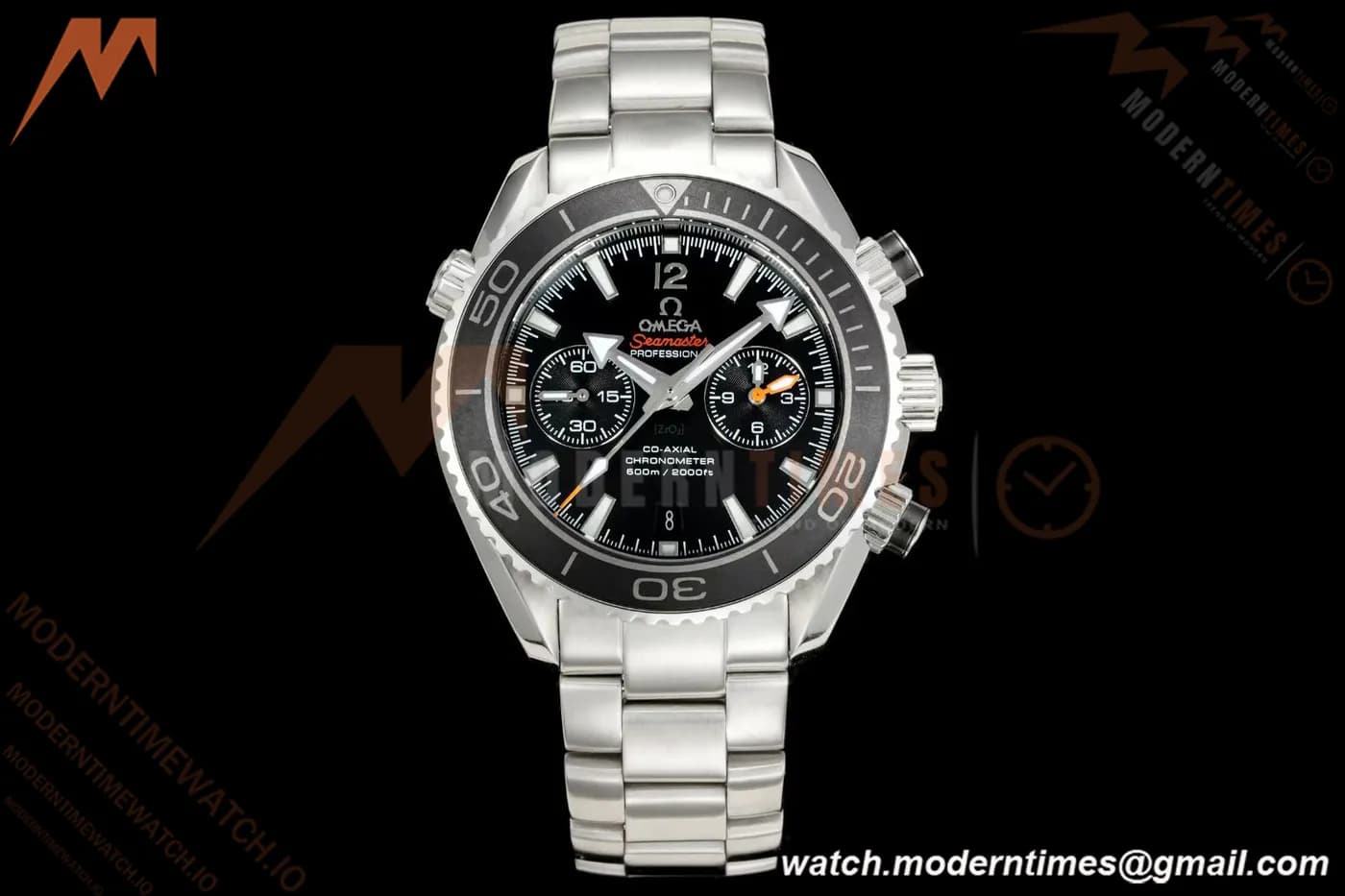 Omega - Seamaster Planet Ocean 600m Chrono 45.5mm SS/SS CER/GREY/BLK TVSF A9900