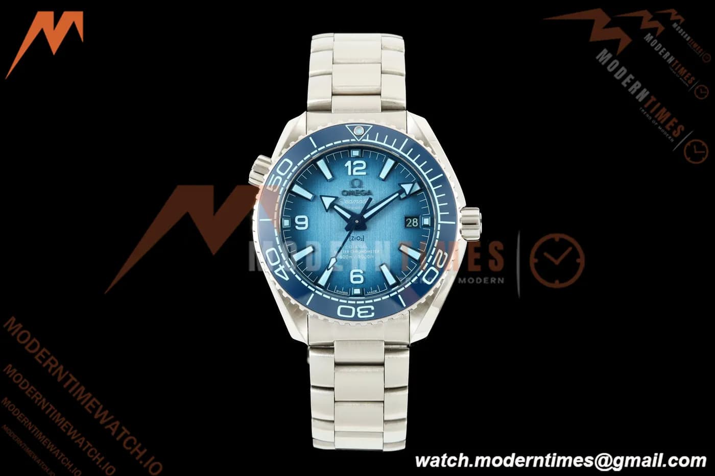 Omega - Seamaster Planet Ocean 600m 39.5mm SS/SS Ceramic Summer Blue Dial VSF V4 A8800