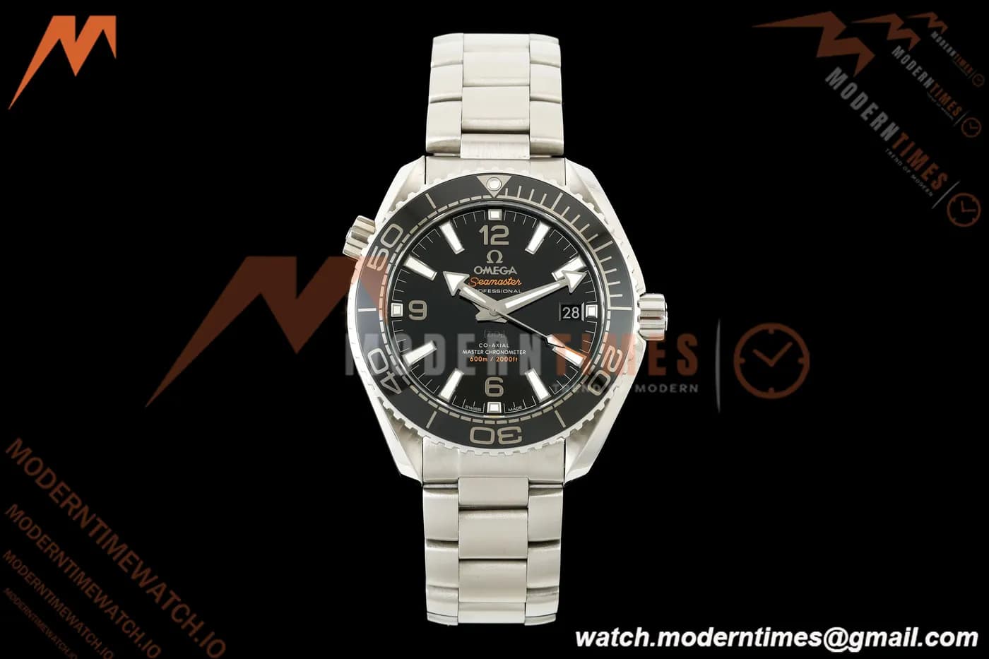 Omega - Seamaster Planet Ocean 600m 39.5mm SS/SS Ceramic Black Dial VSF V4 A8800