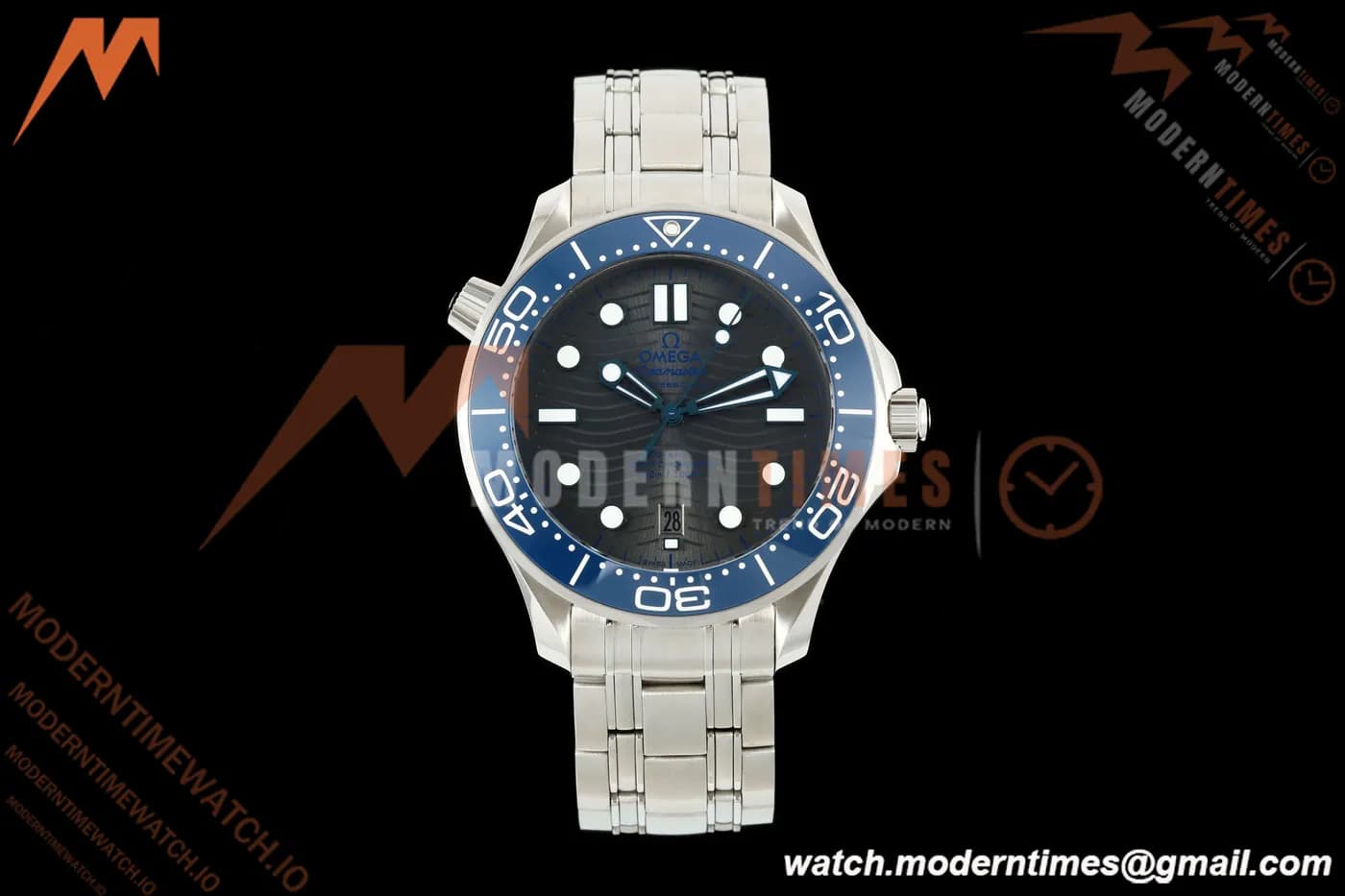 Omega - Seamaster Diver 300m 42mm SS Blue Ceramic Gray Dial ORF OR8800