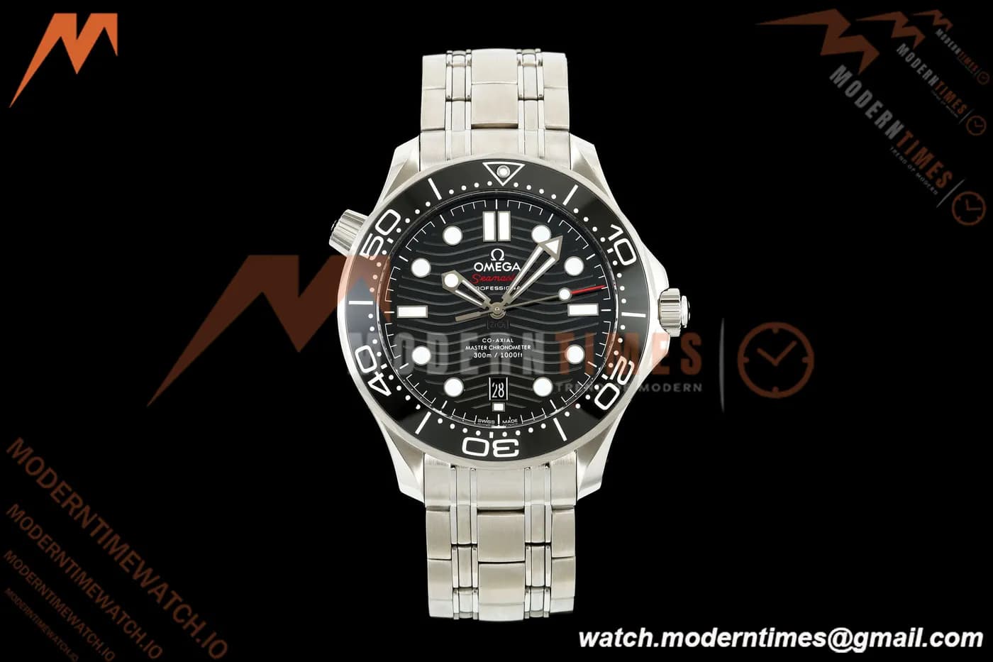 Omega - Seamaster Diver 300m 42mm SS Black Ceramic Black Dial ORF OR8800