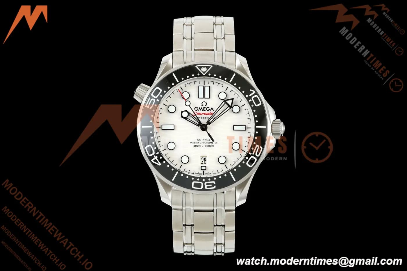 Omega - Seamaster Diver 300m 42mm SS Black Ceramic White Dial ORF OR8800
