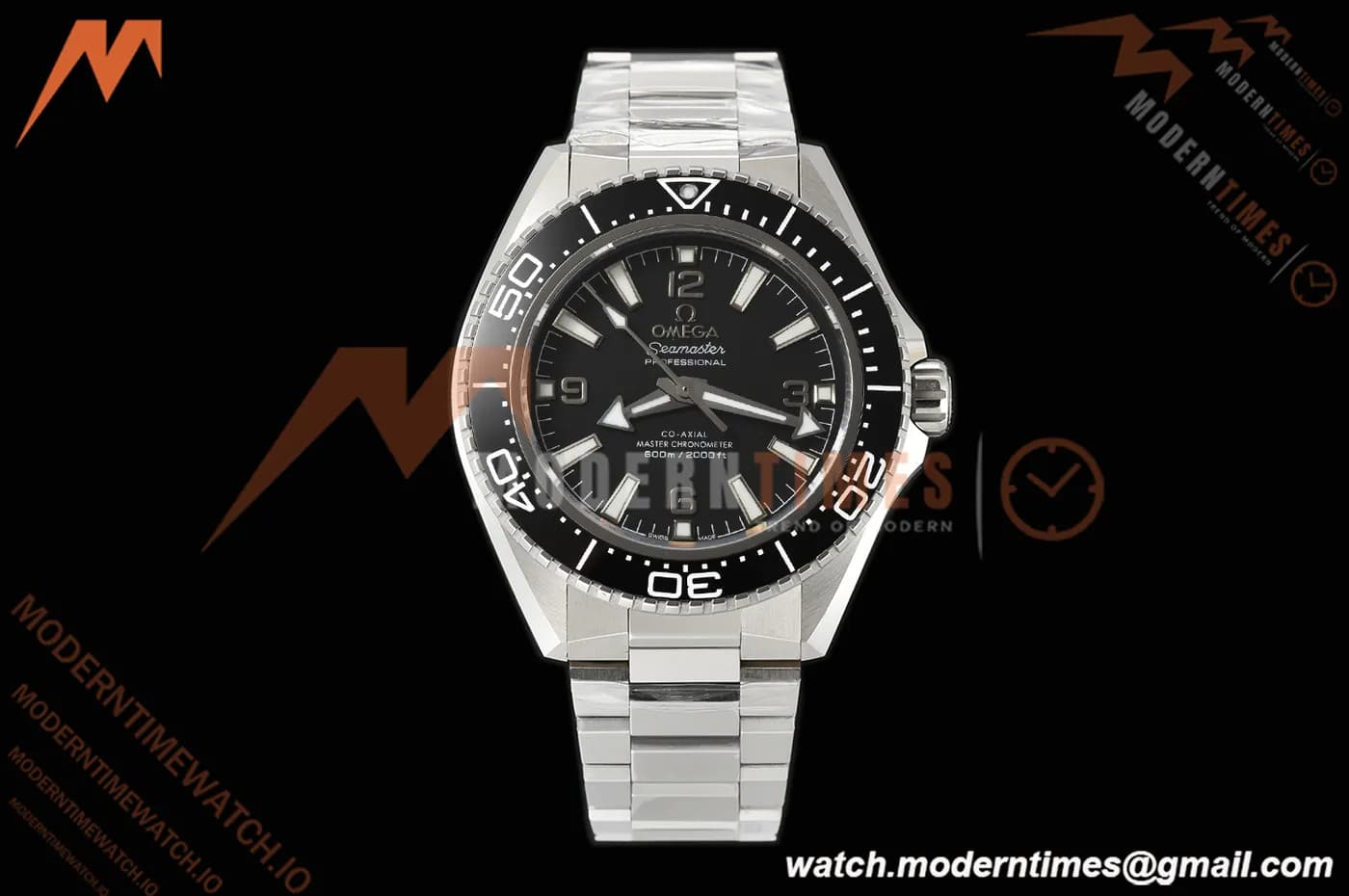Omega - Seamaster Planet Ocean 600m 42mm SS/SS Black Ceramic Black Dial VS PLUS A8912