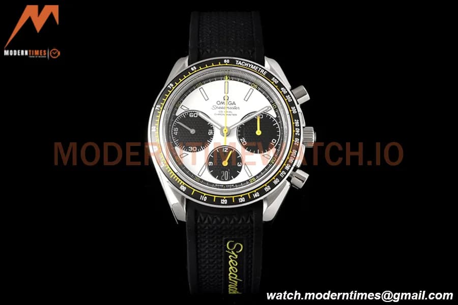 Omega - Speedmaster Racing Co-Axial Chrono 40mm SS/RU Wht/Blk HRF Cal.3330