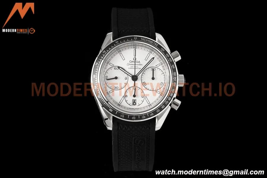 Omega - Speedmaster Racing Co-Axial Chrono 40mm SS/RU White HRF Cal.3330