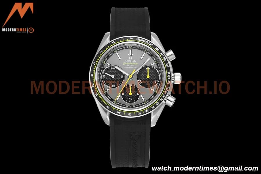 Omega - Speedmaster Racing Co-Axial Chrono 40mm SS/RU Grey/Blk HRF Cal.3330