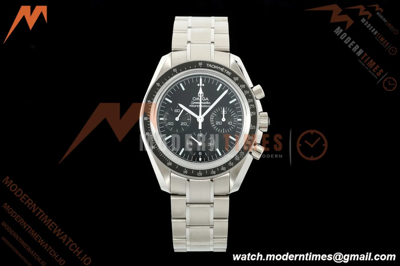 Omega - Speedmaster Moonwatch 42mm SS/SS Black Dial OMF Cal. 3861 Mod