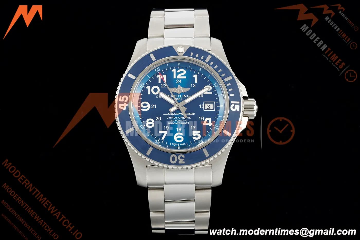 Breitling - Superocean Special 44mm Ceramic SS/SS Blue/Num TF V2 A2824