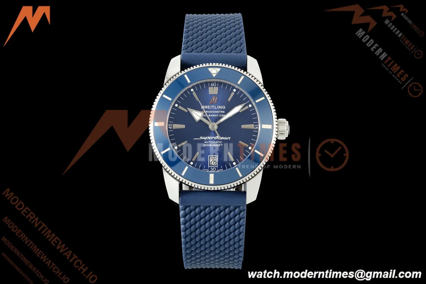 Breitling - Superocean Heritage B20 Automatic 42mm SS/RU Blue BLF A2824