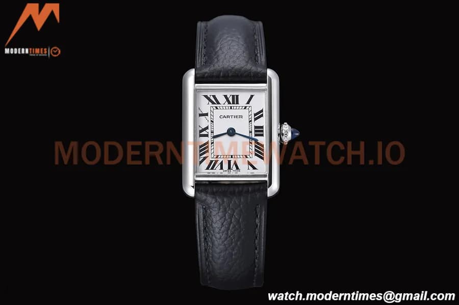 Cartier - Cartier Tank Must Cartier Ladies SS/LE White AF Swiss Qtz