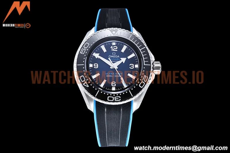 Omega - Planet Ocean 6000M 45.5mm Ultra Deep Blk SS/RU G-B TF A2824