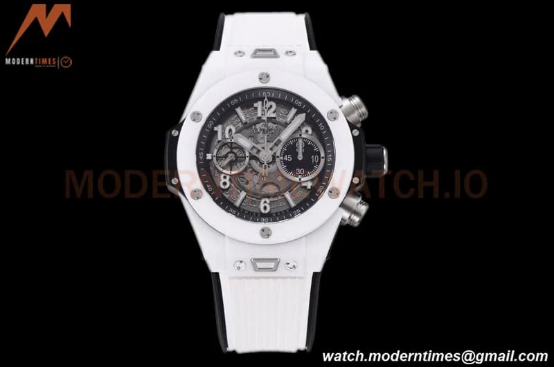 Hublot - Big Bang Unico 44mm White CER/RU Blk/Ske BBF A1280