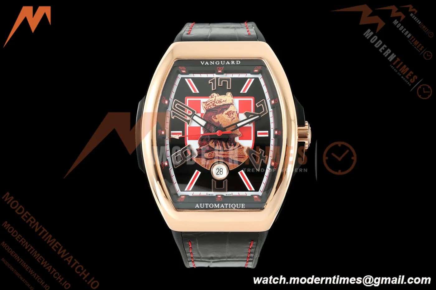 Franck Muller - Vanguard V45 Zvonimir RG/LE Blk/Num ABF A2824