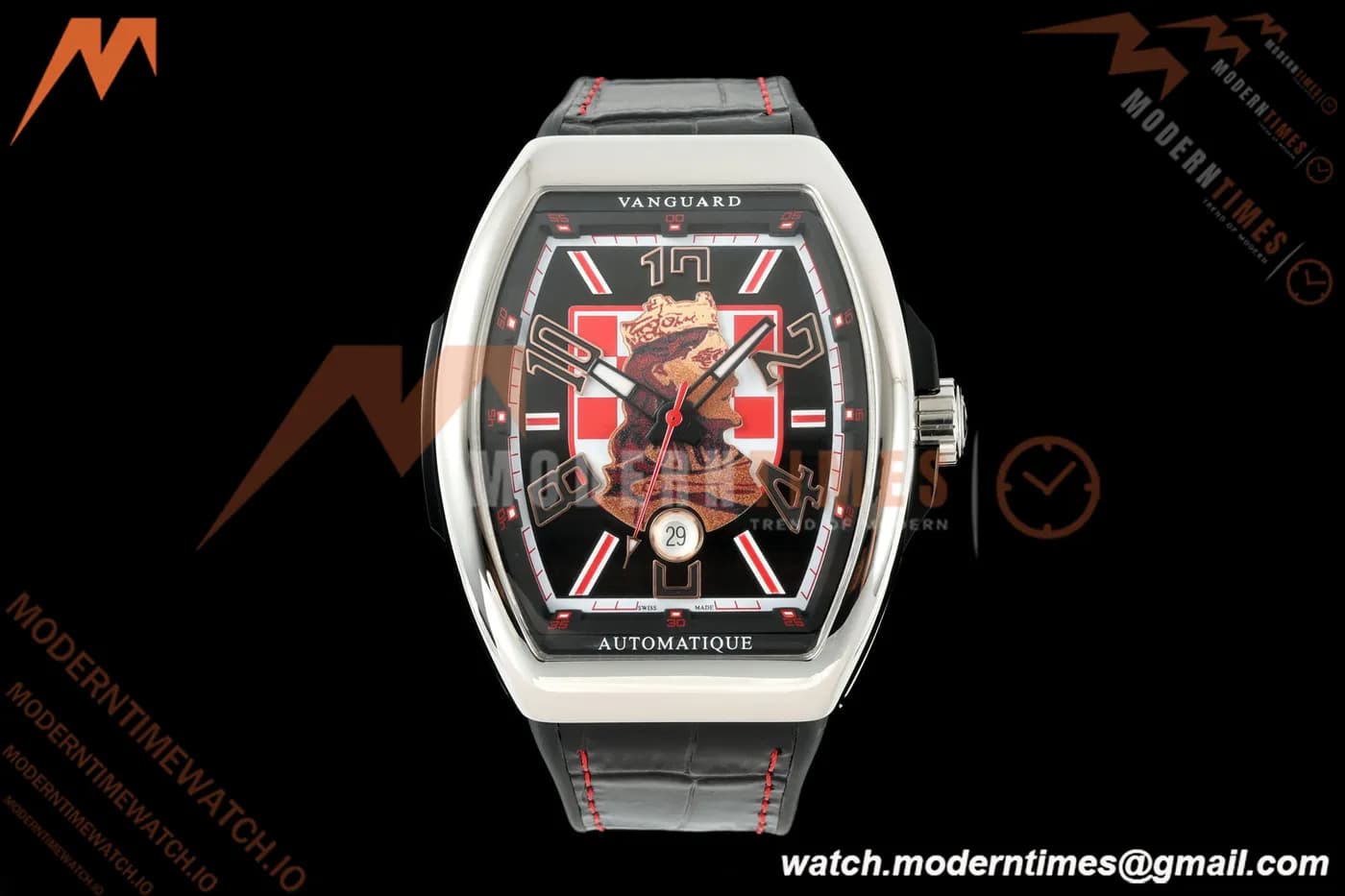 Franck Muller - Vanguard V45 Zvonimir SS/LE Blk/Num ABF A2824