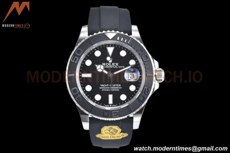 Rolex - YachtMaster 226659 42mm Blk/RU Blk Gold VR3235